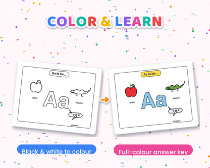 Feuilles ABC kids -PencilsproutKids